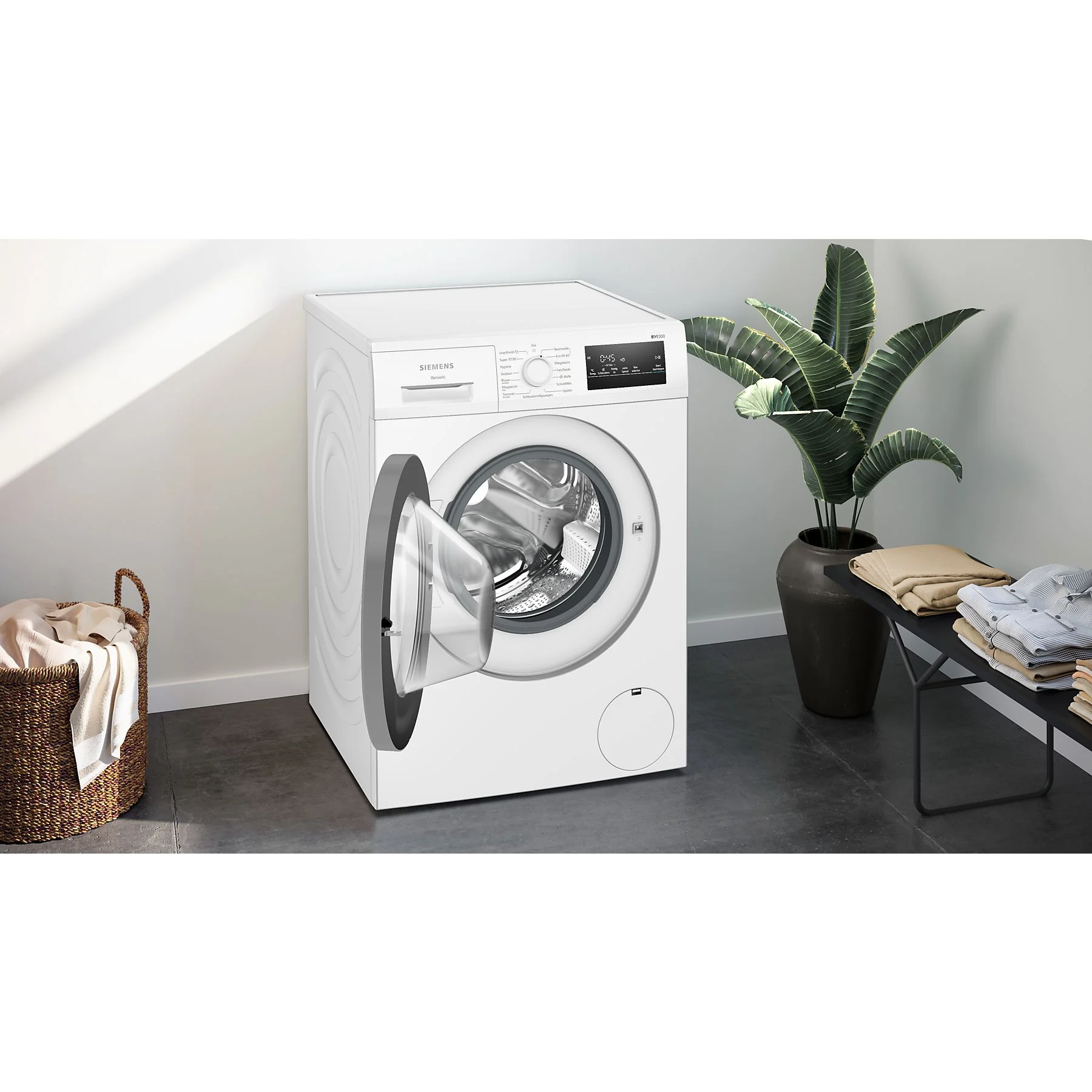 Lavatrice SIEMENS WM14N12A iQ300 (9 kg, 1400 giri/min, A) - immagine 3