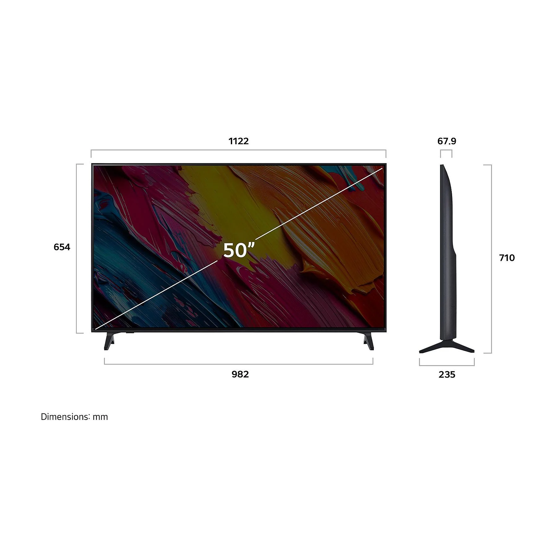 LG 50QNED70A6A LG QNED TV (Flat, 50 Zoll / 127 cm, UHD 4K, SMART TV) - immagine 2