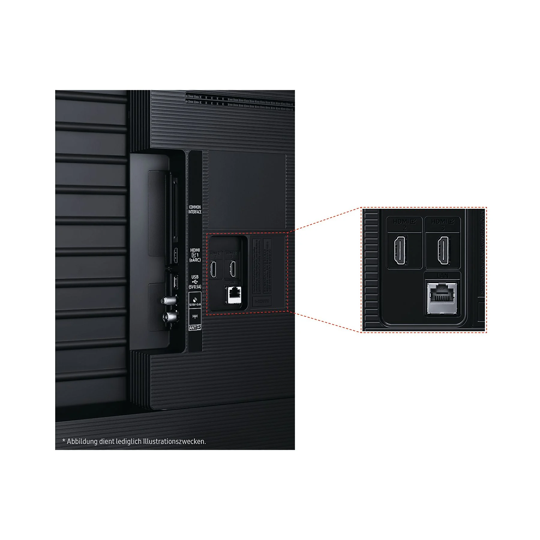 SAMSUNG GU75U8079F Crystal UHD 4K Smart TV (piatto, 75 Zoll / 189 cm, UHD 4K, SMART TV) - immagine 4