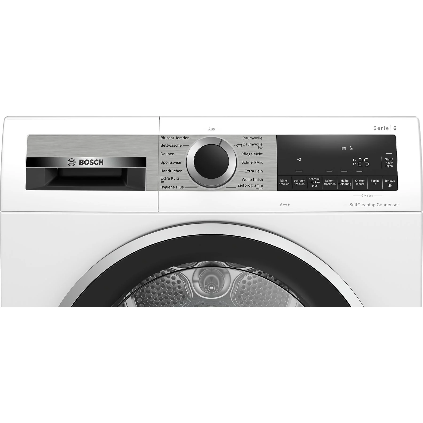 Asciugatrice a pompa di calore BOSCH WQG235D00 (8,0 kg, bianco) - immagine 5